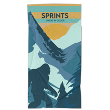 Sprints Towel Car Seat Cover - Sasquatch