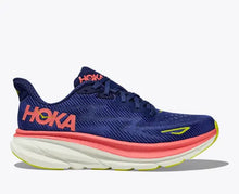 Hoka Clifton 9 (Evening Sky/Coral) - Women's