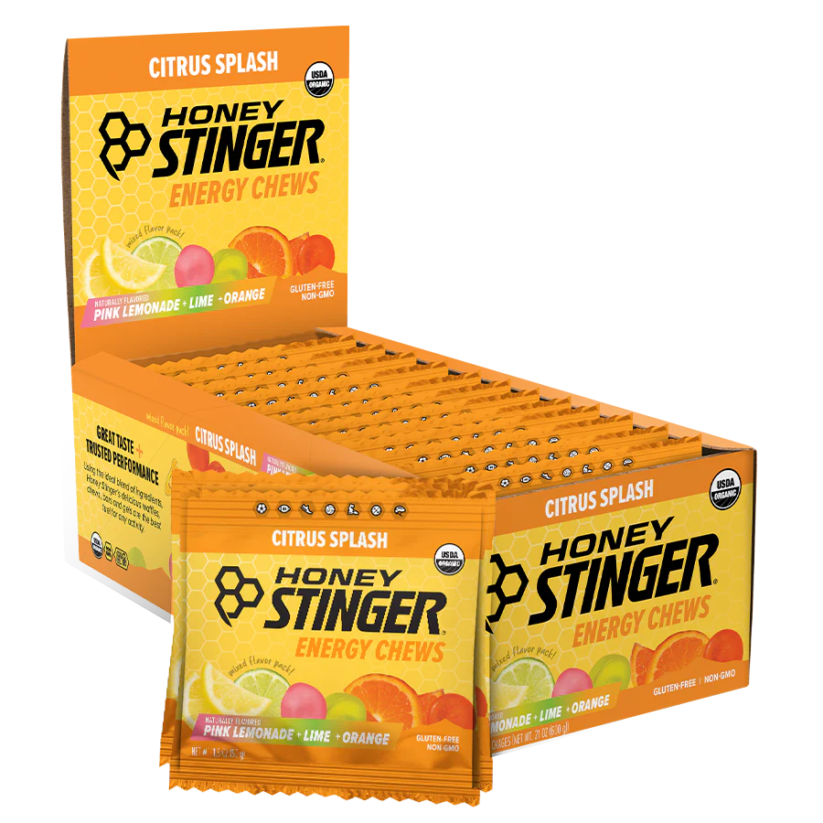 Honey Stinger Organic Energy Chews - Citrus Splash