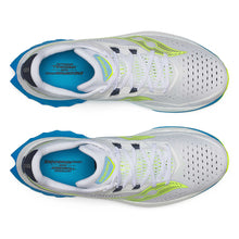 Saucony Endorphin Speed 4 (White/Viziblue/Blanc)-Men's