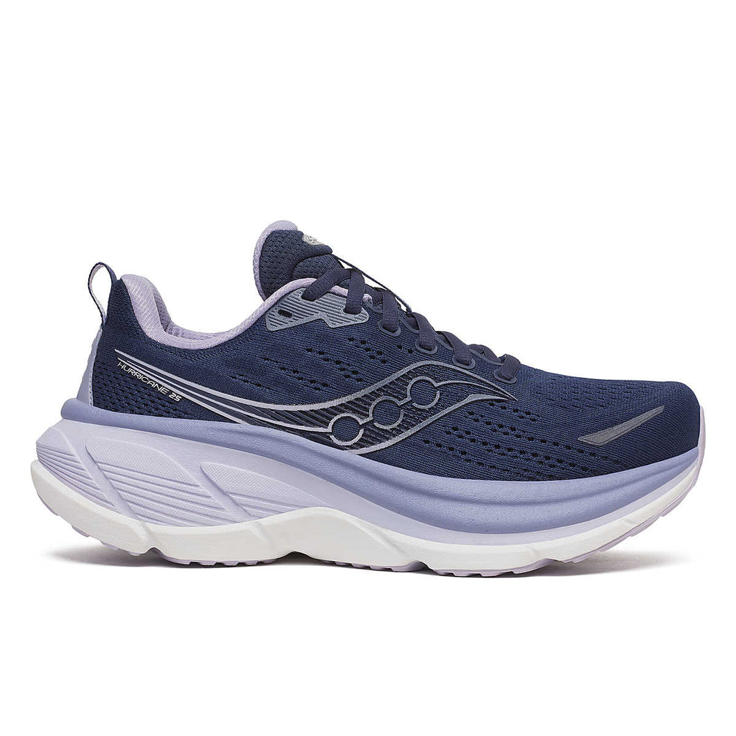 Saucony Hurricane 25 (Navy/Aster) - Women's