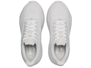 Brooks Ghost 17 (White/White/Grey) - Women's
