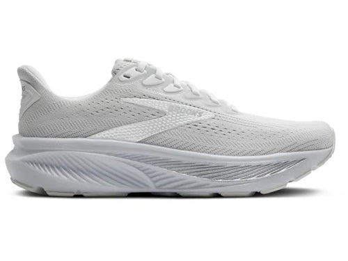 Brooks Ghost 17 (White/White/Grey) - Women's