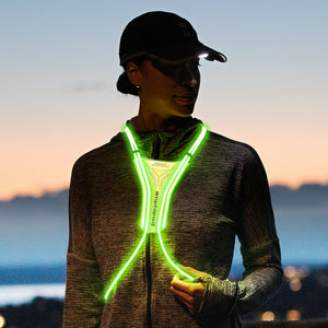 Amphipod Xinglet Optic Beam USB Rechargeable Flashing Vest