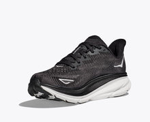 Hoka Clifton 9 (Black/White) - Men's