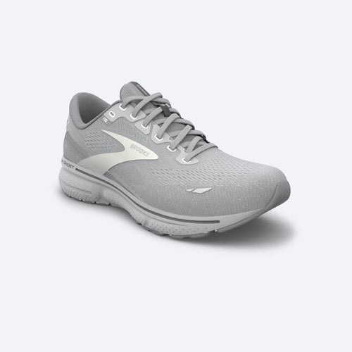 Brooks Ghost 15 (Oyster/Alloy/White) - Women's