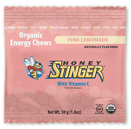 Honey Stinger Organic Energy Chews - Pink Lemonade