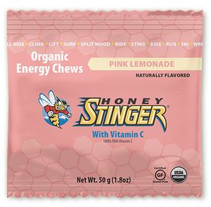 Honey Stinger Organic Energy Chews - Pink Lemonade