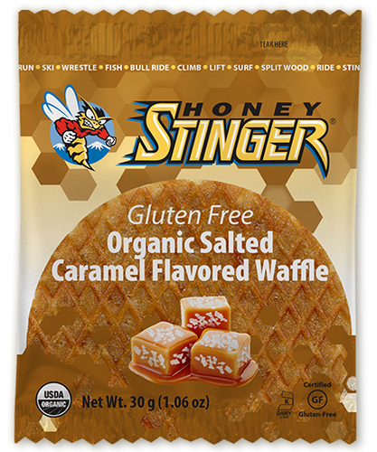 Honey Stinger Gluten Free Organic Waffle - Salted Caramel