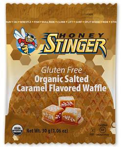 Honey Stinger Gluten Free Organic Waffle - Salted Caramel