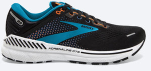 Brooks Adrenaline GTS 22 (Black/Blue/Orange) - Men's