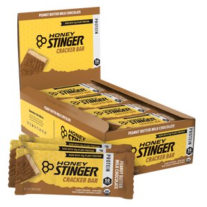 Honey Stinger Organic Snack Bars - Peanut Butter Milk Chocolate