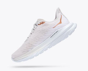 Hoka Mach 5 (White/Copper) - Women's