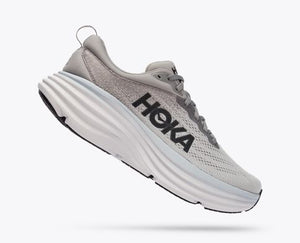 Hoka Bondi 8 (Sharkskin/Harbor Mist) - Men's