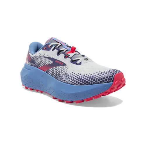 Brooks Caldera 6 (Oyster/Blissful Blue/Pink) - Women's