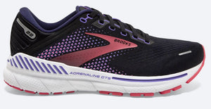 Brooks Adrenaline GTS 22 (Black/Purple/Coral) - Women's