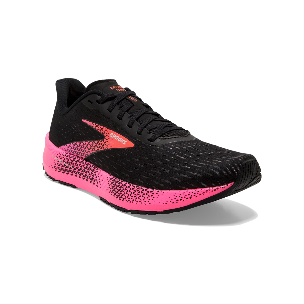 Brooks Hyperion Tempo (Black/Pink/Hot Coral) - Women's