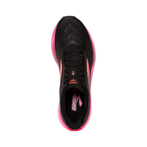 Brooks Hyperion Tempo (Black/Pink/Hot Coral) - Women's