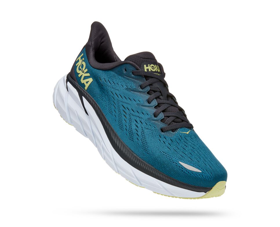 Hoka Clifton 8 (Blue Coral/Butterfly) - Men's