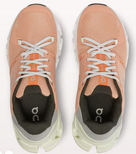 On Cloudflyer 4 (Peach/Aloe) - Women's