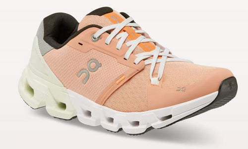 On Cloudflyer 4 (Peach/Aloe) - Women's