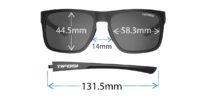 Tifosi SWICK sunglasses - Satin Black/Neon POLARIZED