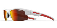 Tifosi SHUTOUT sunglasses - Matte White / Smoke Red