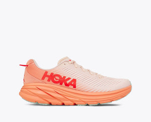 Hoka Rincon 3 (Silver Peony/Cantaloupe) - Women's