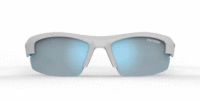 Tifosi SHUTOUT sunglasses - Matte White / Smoke Bright Blue