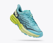 Hoka Speedgoat 5 (Coastal Shade/Green Glow) - Women's