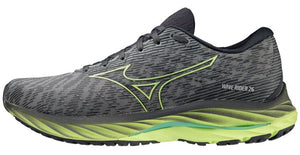 Mizuno Wave Rider 26 (Ultimate Grey/Neo Lime) - Men's